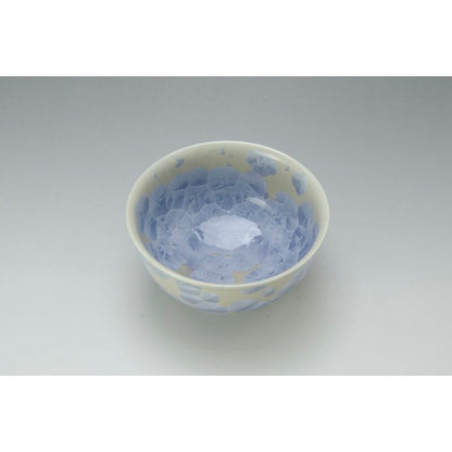 Rice Bowls - FLOWER CRYSTAL Silver & Gold Pair