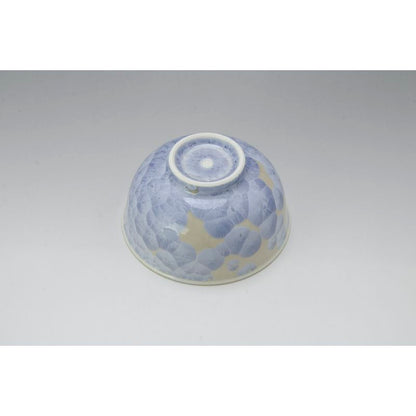 Rice Bowls - FLOWER CRYSTAL Silver & Gold Pair