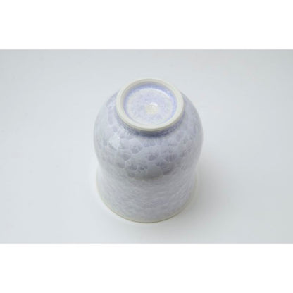 Japanese Tea Cup - FLOWER CRYSTAL Purple & Pink Pair