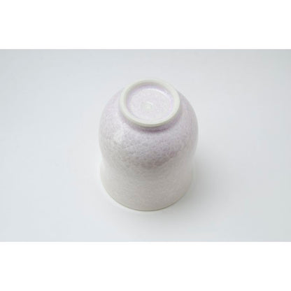 Japanese Tea Cup - FLOWER CRYSTAL Purple & Pink Pair