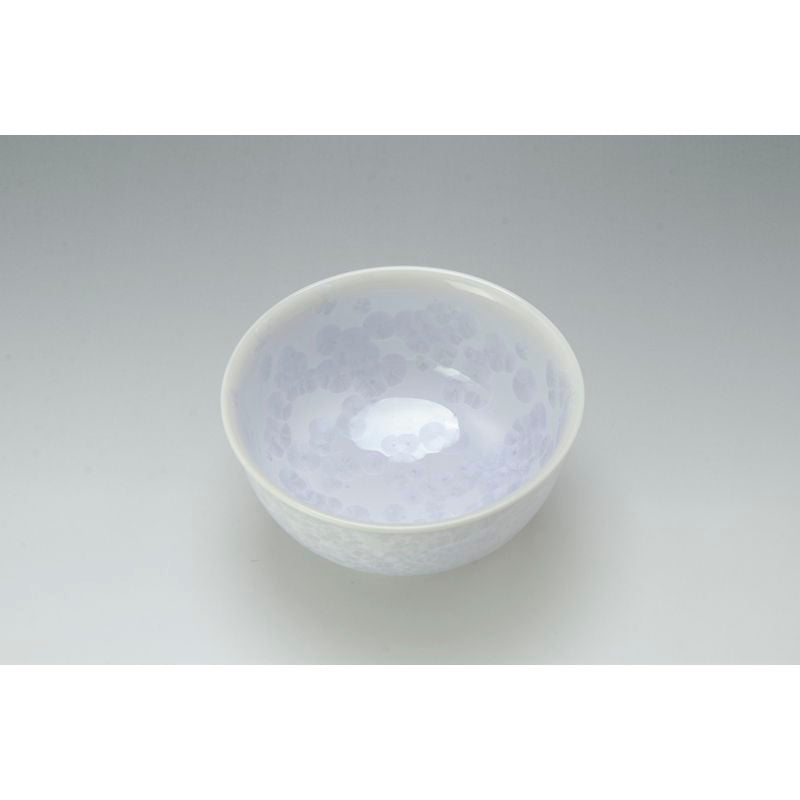 Rice Bowls - FLOWER CRYSTAL Purple & Pink Pair