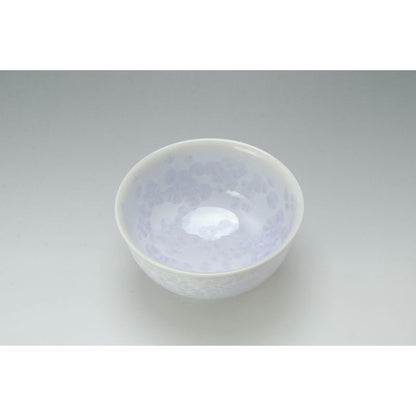 Rice Bowls - FLOWER CRYSTAL Purple & Pink Pair