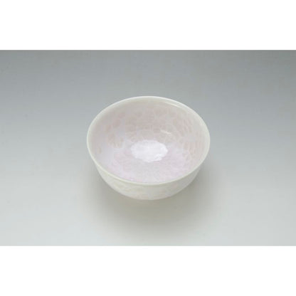 Rice Bowls - FLOWER CRYSTAL Purple & Pink Pair