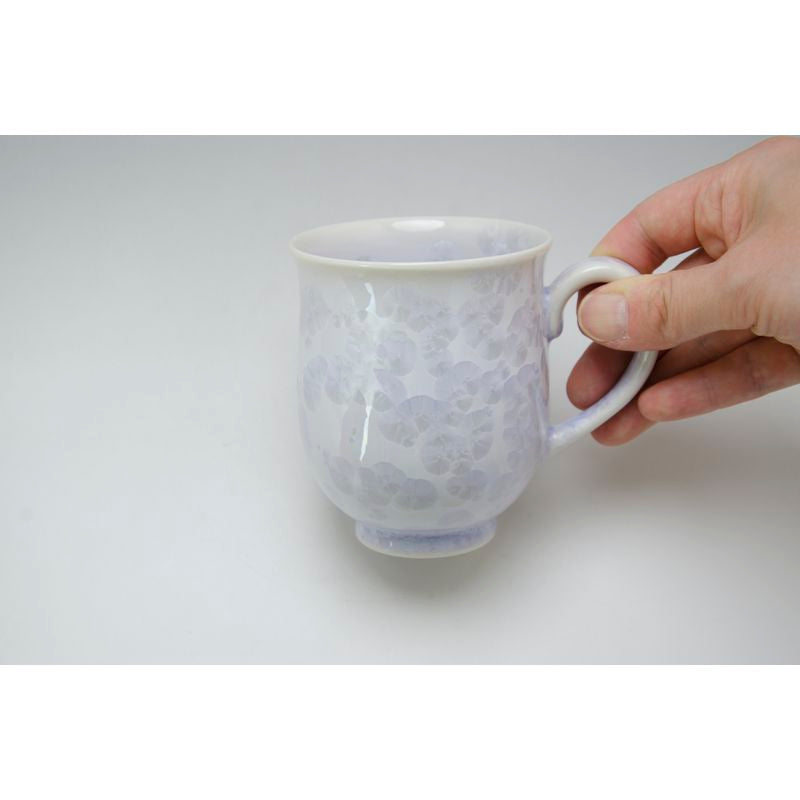 Mug Cup - FLOWER CRYSTAL Purple