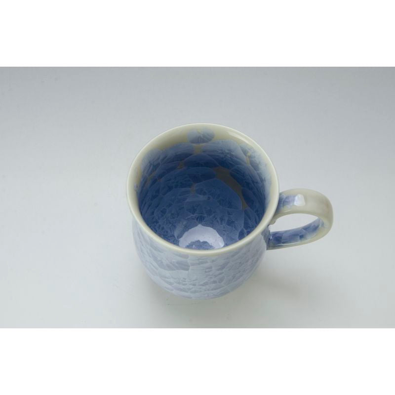 Mug Cup - FLOWER CRYSTAL Silver