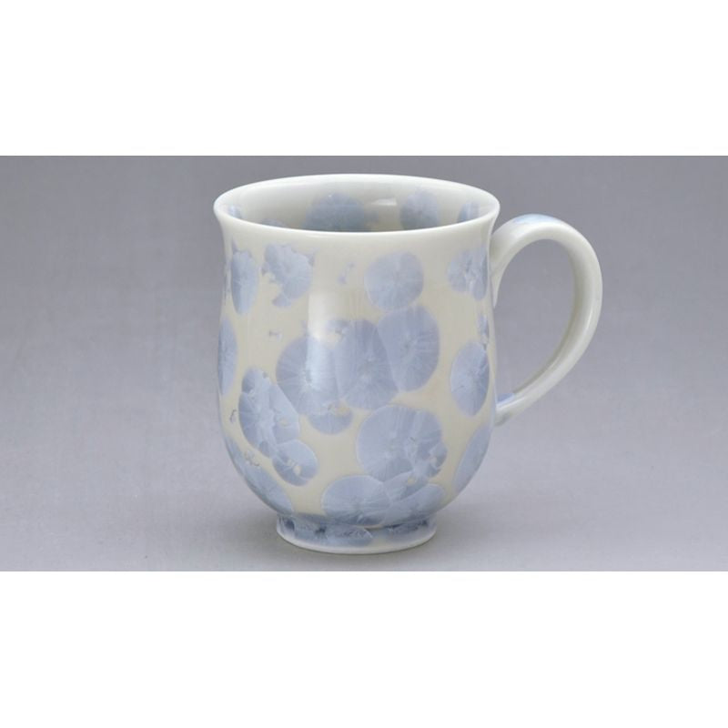 Mug Cup - FLOWER CRYSTAL Silver