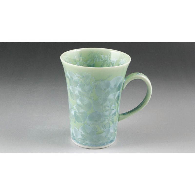Mug Cup - FLOWER CRYSTAL Green