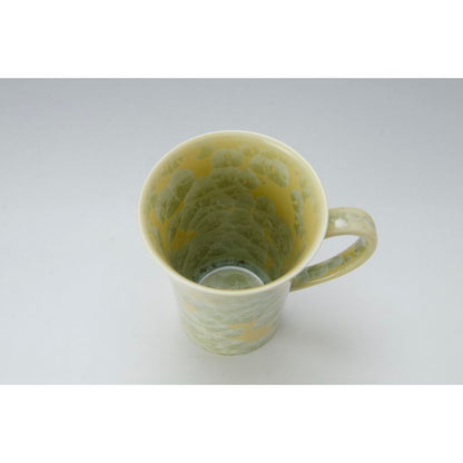 كوب - زهرة كريستال أصفر