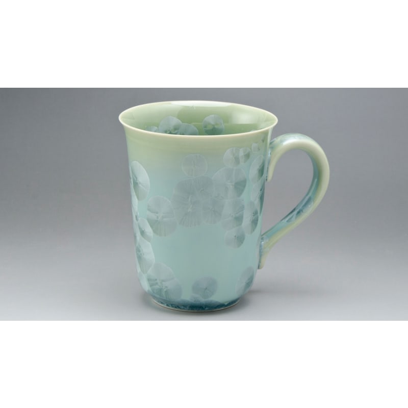 Grande Mug Cup - FLOWER CRYSTAL Green