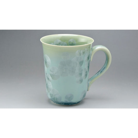 Grande Mug Cup - FLOWER CRYSTAL Green