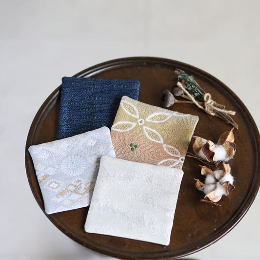 Coaster - Kasumi Nishijin Ori Set of 4