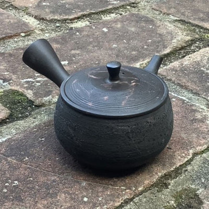 Teapot - GYOKKO Kiln-Transformed Kettle-Shaped Pine Bark Textur