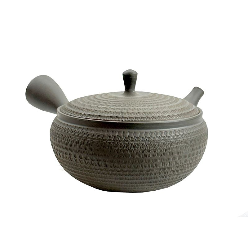 Teapot - GYOKKO Flat Round Tobikanna