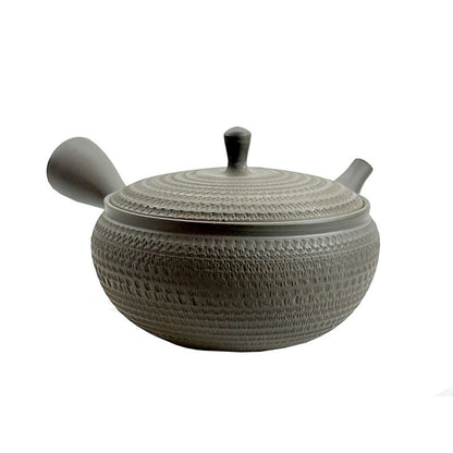 Teapot - GYOKKO Flat Round Tobikanna