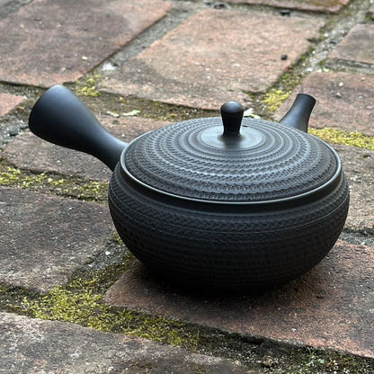 Teapot - GYOKKO Flat Round Tobikanna