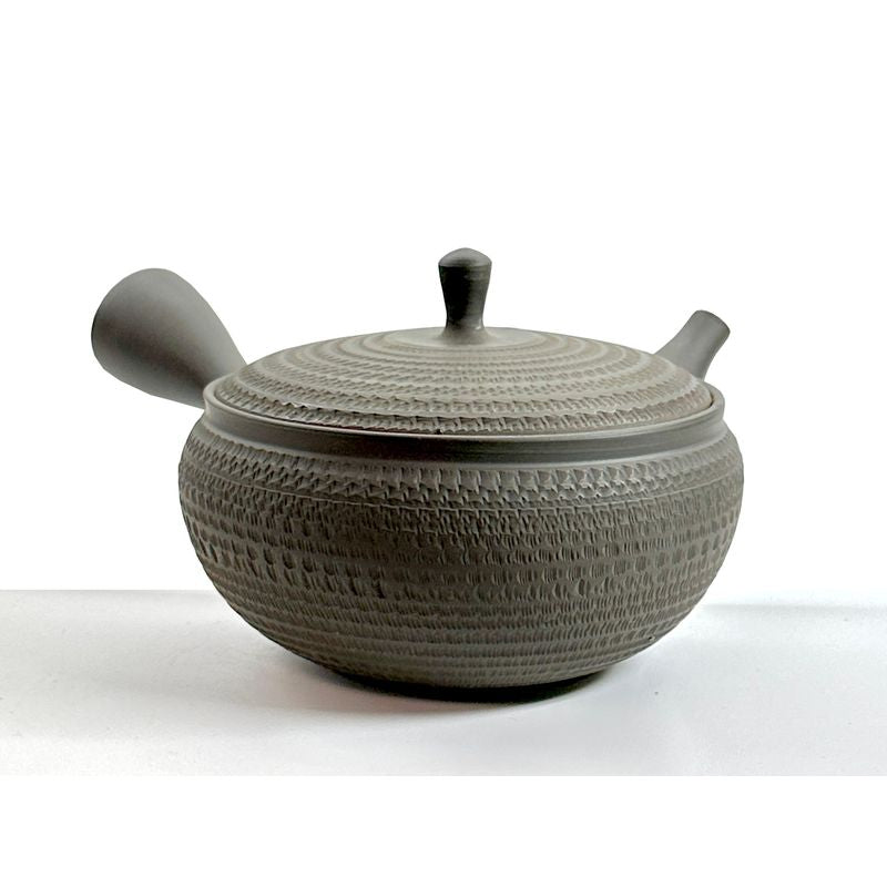 Teapot - GYOKKO Flat Round Tobikanna