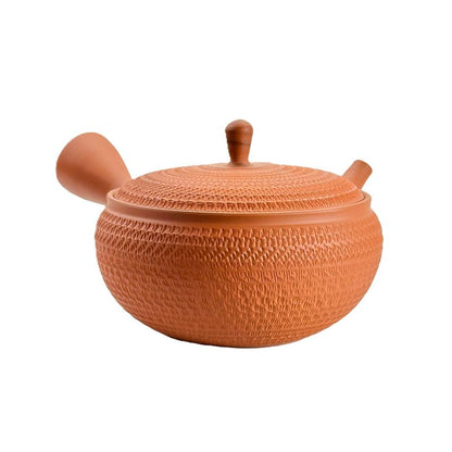 Teapot - GYOKKO Flat Round Tobikanna