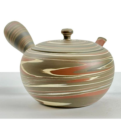 Teapot - TOSEN Nerikomi Small Round Plain