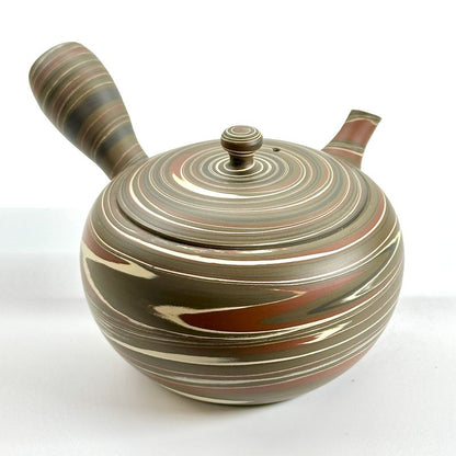 Teapot - TOSEN Nerikomi Small Round Plain