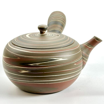 Teapot - TOSEN Nerikomi Small Round Plain