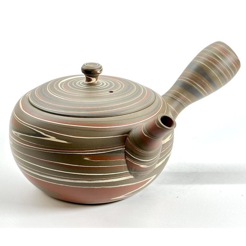 Teapot - TOSEN Nerikomi Small Round Plain