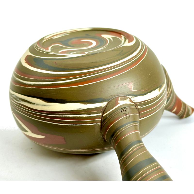 Teapot - TOSEN Nerikomi Small Round Plain