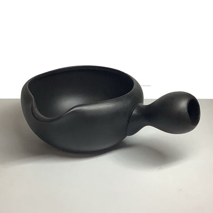 Yusamashi - GYOKKO Black Kiln Effect Side Handle Hagi Style