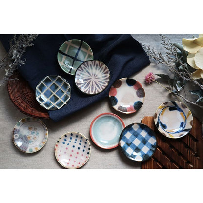 Small Plate - Brush color 6pcs