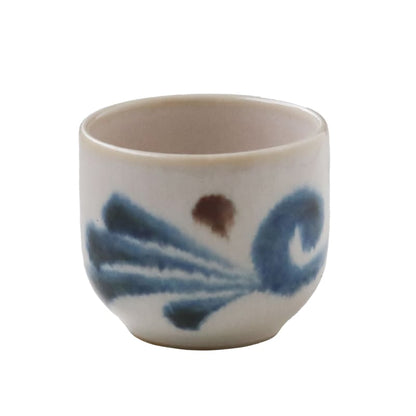 Sake Cup Set (6 pieces) - Brush Blue