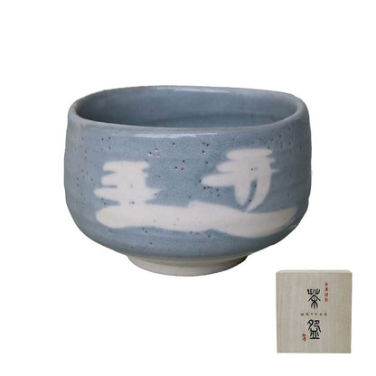 Matcha Bowl - Tenmokukin Unofunagashi or Nezumishino Sansui