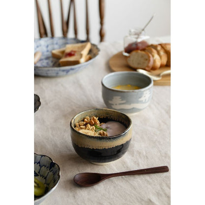 Matcha Bowl - Tenmokukin Unofunagashi or Nezumishino Sansui