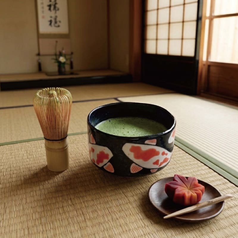 Matcha Bowl - Koi