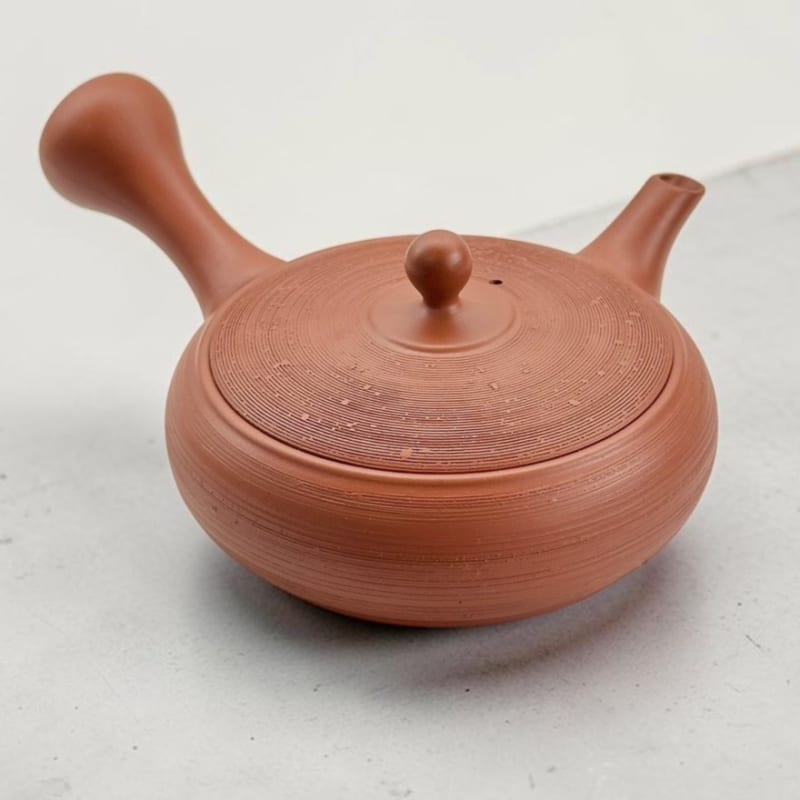  Teapot - Sekiryu Red Clay Pine Bark