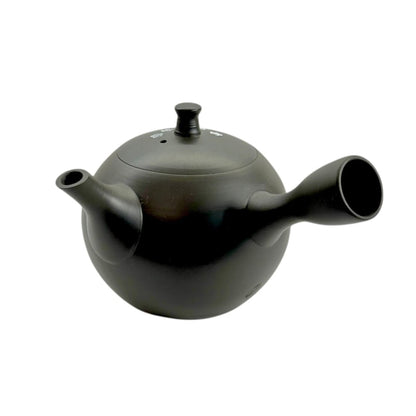 Teapot - Hokuryu Black Clay Small Round Inka