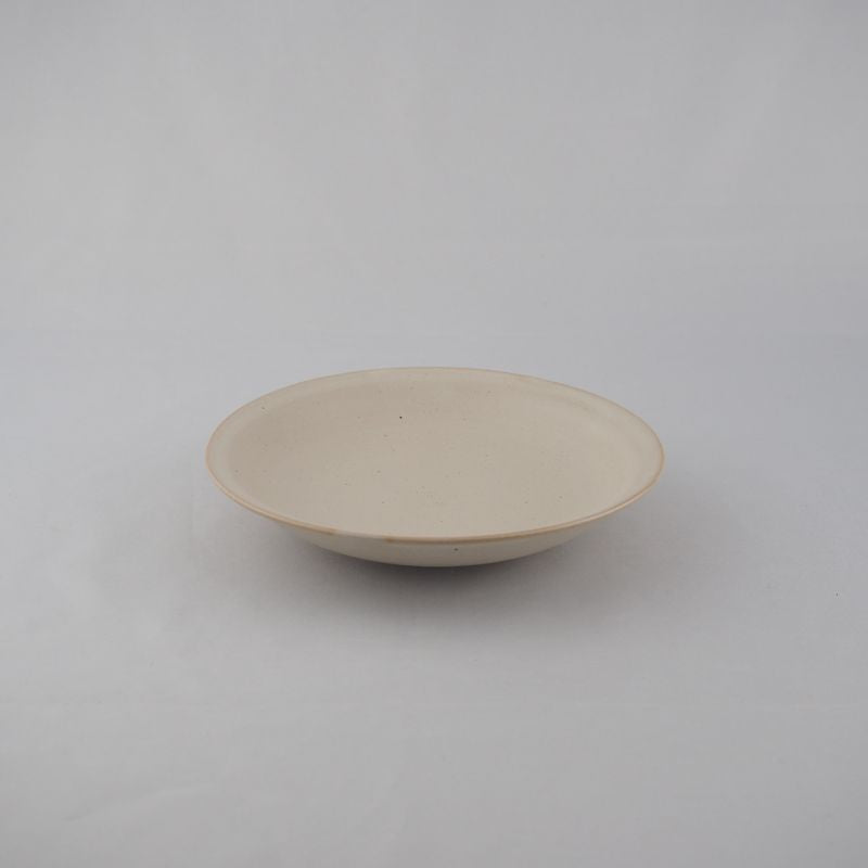 Kiyomizu Ware Series "Mat" Round Plate - Size Small