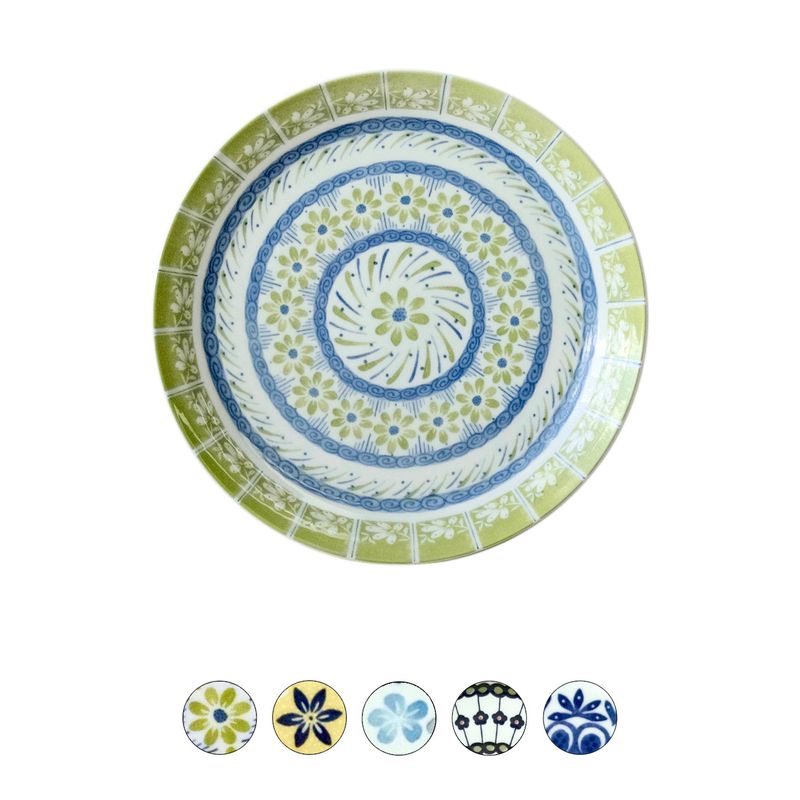 Pasta Plate - Pottery Field 5pcs