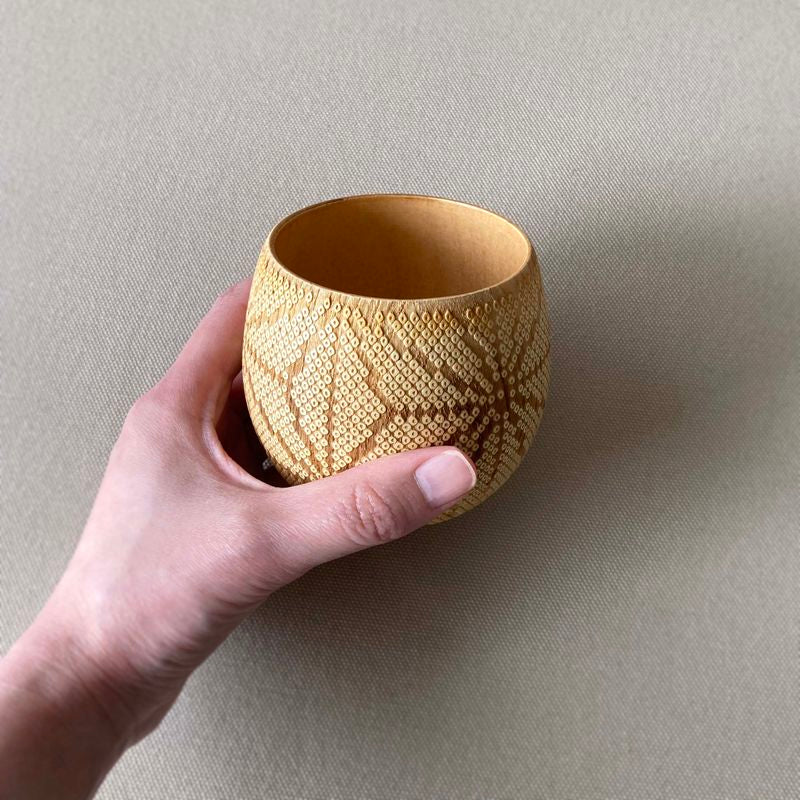 Egg Cup - Hikida Asa Pattern
