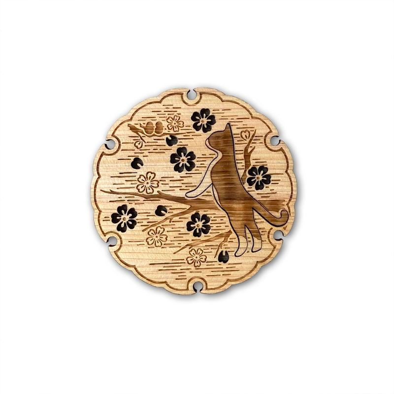 Chopstick Rest and Coaster Set - Bird and Hachiware