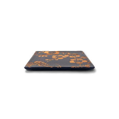 Small Square Plate - UME NI SUZUME Plum & Sparrow