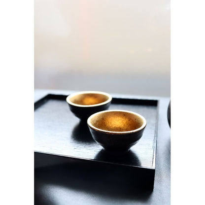 Sake Cup - Japan gold 6pcs