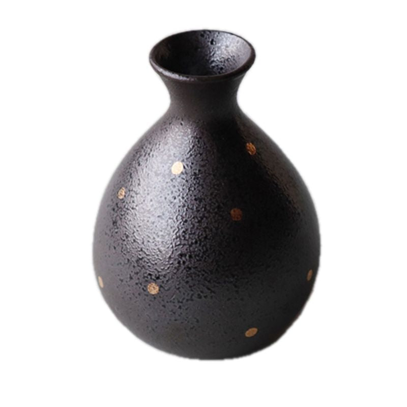 Sake Pot - Gold dot 3pcs