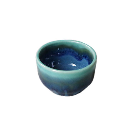 Sake Cup - Turquoise glaze 6pcs