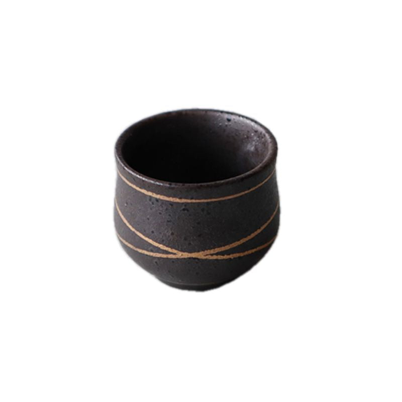 Sake Cup - Gold line 6pcs