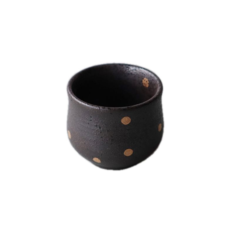 Sake Cup - Gold dot 6pcs