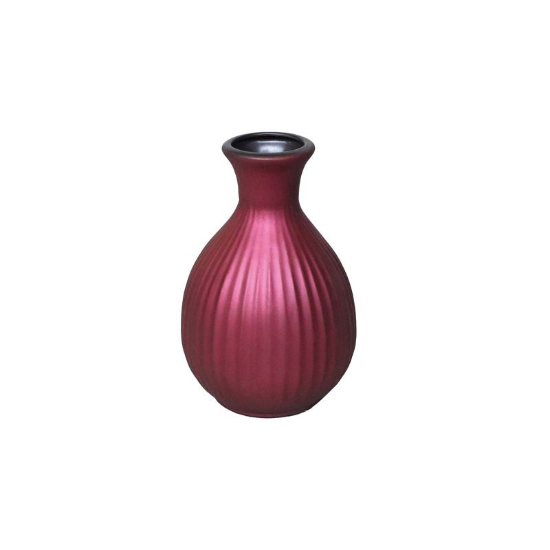 Sake Container Metal Sake Bottle - Metal color Topaz Red 3pcs – LUXCRAS