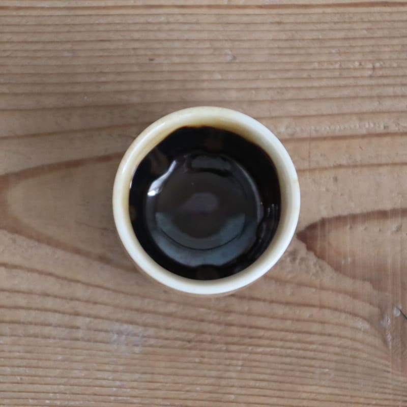 Sake Cup Set (6 pieces) - Yellow Glaze