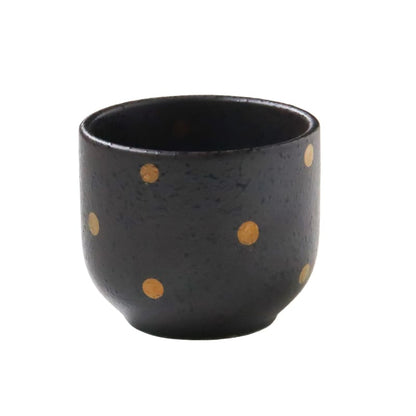 Sake Cup Set (6 pieces) - Gold Accent