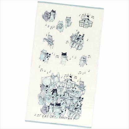 Bath Towel - Cat Orchestra