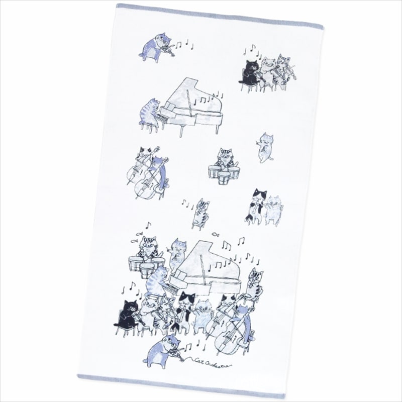 Bath Towel - Cat Orchestra