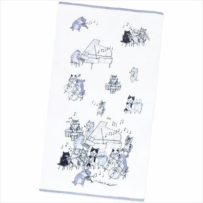 Bath Towel - Cat Orchestra
